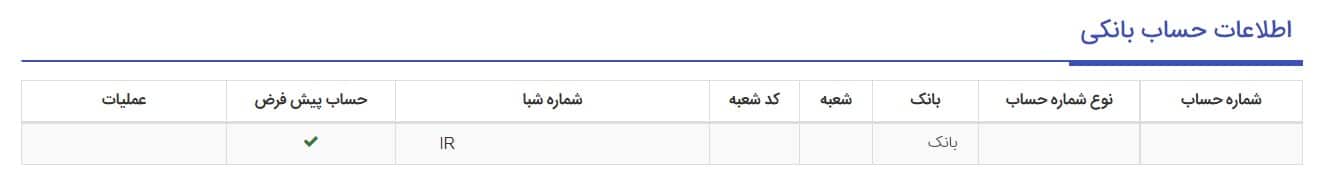 آموزش ثبت نام سجام و اطلاعات حساب بانکی